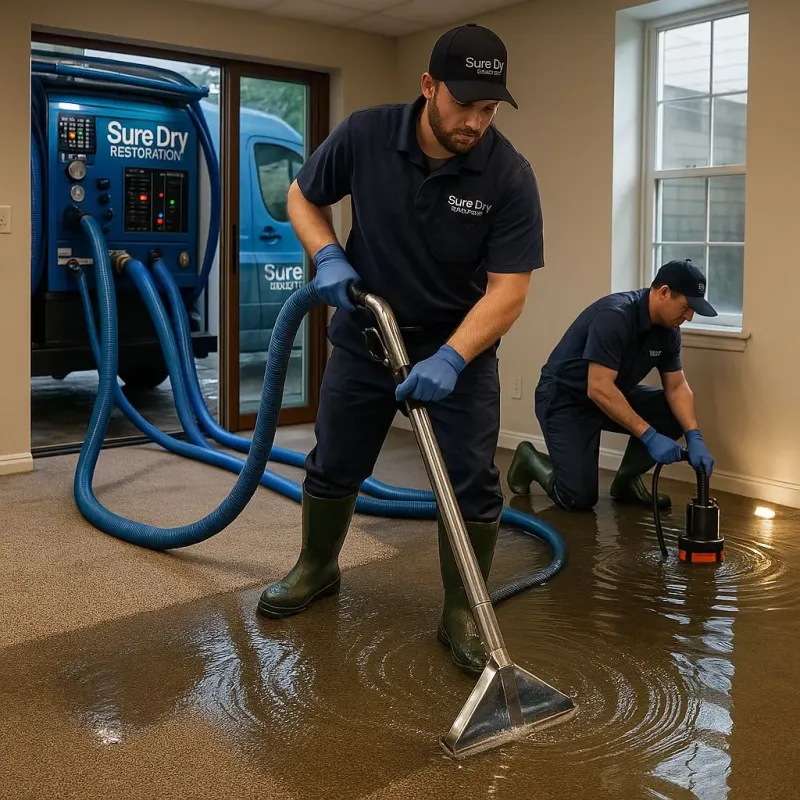 Water Extraction and Removal process in Coosa County, AL